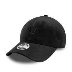 Czapka baseballowa damska New York Yankees 9forty. Czarne czapki damskie New Era, bez wzorów, casualowe. Za 139.10 zł.