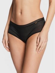 Gossard Bokserki Glossies 6274 Czarny. Czarne majtki damskie Gossard, z syntetyku. Za 79.99 zł.