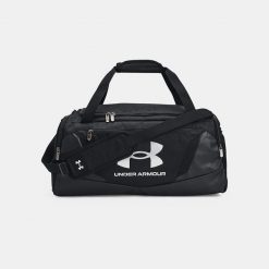 Torba sportowa UNDER ARMOUR Undeniable 5.0 Small Duffle Bag wodoodporna 40L. Czarne torby sportowe męskie Under Armour, bez wzorów. Za 149.09 zł.