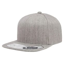 110 Czapka Z Daszkiem Typu Snapback. Szare czapki damskie FLEXFIT, bez wzorów, z elastanu. Za 101.99 zł.