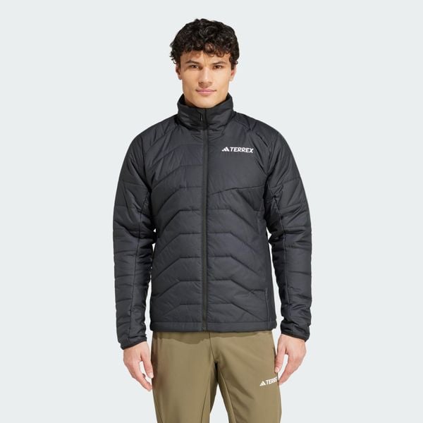 Kurtka Terrex Multi Synthetic Insulated. Czarne kurtki męskie Adidas, xl, bez wzorów, z materiału, sportowe, bez kaptura. Za 569.00 zł.