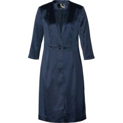 Spodnie softshell, długie bonprix ciemnoniebieski. Niebieskie marynarki i żakiety damskie bonprix, bez wzorów, z softshellu, długie, climacool (adidas). Za 169.99 zł.
