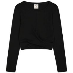 Crop Top Damski Z Okrągłym Dekoltem 117435 MS524. Brązowe topy damskie Champion, s, bez wzorów, sportowe, bez kołnierzyka, bez ramiączek. Za 200.99 zł.