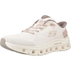 Buty SKECHERS GLIDE STEP PRO PURE MOTION Beżowy. Brązowe obuwie trekkingowe damskie Skechers, z syntetyku, bez zapięcia. Za 452.99 zł.