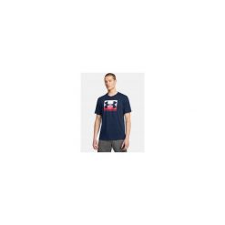 Koszulka Męska T-Shirt Męski Sportowy Under Armour Boxed Sports Updated M. Niebieskie koszulki sportowe męskie Under Armour, m, bez wzorów, bez ramiączek, do biegania. Za 119.99 zł.