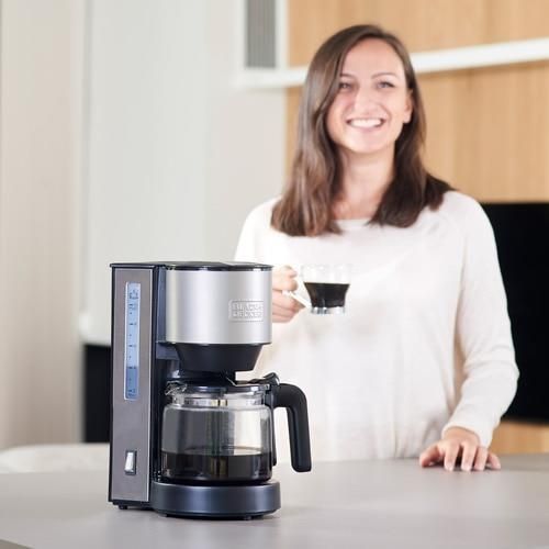 Ekspres przelewowy Black&Decker BXCO870E Czarny. Czarne ekspresy przelewowe Black&Decker. Za 198.89 zł.