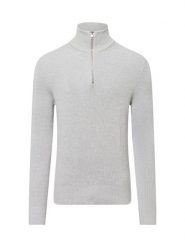 Jack & Jones sweter z dzianiny Mężczyźni szary, XL. Szare swetry męskie Jack & Jones, m, bez wzorów, z dzianiny, eleganckie, bez kołnierzyka, bez ramiączek. Za 249.95 zł.