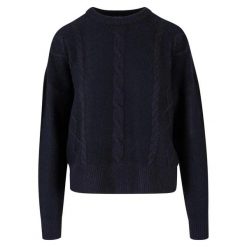 Damski / Damski Sweter Z Dzianiny W Warkocze. Czarne swetry nierozpinane damskie Urban Classics, s, bez wzorów, z dzianiny, bez kołnierzyka, bez ramiączek. Za 155.99 zł.