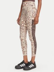 Adidas Legginsy Farm Rio Optime KR0231 Beżowy jasny Slim Fit. Brązowe legginsy damskie Adidas, m, bez wzorów, z syntetyku, na fitness i siłownię. Za 259.99 zł.