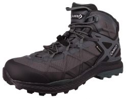 Buty trekkingowe Aku Rocket DFS GTX. Szare trekkingi męskie Aku, z materiału, bez zapięcia. Za 934.00 zł.