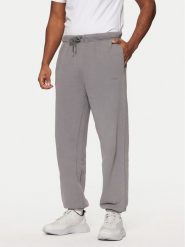 HUGO Spodnie dresowe Dopee 50540938 Szary Regular Fit. Szare spodnie sportowe męskie Hugo, m, bez wzorów, z bawełny. Za 309.99 zł.