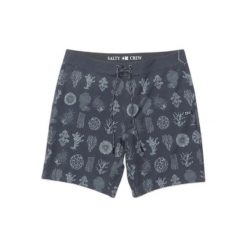 Szorty kąpielowe Salty Crew. Czarne kąpielówki męskie SALTY CREW, bez wzorów, sportowe. Za 308.00 zł.