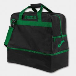 Torba sportowa Joma Training III. Czarne torby sportowe męskie Joma, bez wzorów, z poliamidu, małe. Za 274.50 zł.