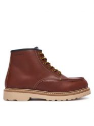 Tommy Jeans Trzewiki Archive '01 American Lth Boot EM0EM01779 Brązowy. Brązowe botki męskie Tommy Jeans, bez wzorów, z jeansu, bez obcasa, bez zapięcia. Za 749.99 zł.