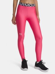 Legginsy damskie Under Armour UA HG Legging-PNK. Czerwone legginsy damskie Under Armour, bez wzorów, z materiału. Za 229.83 zł.