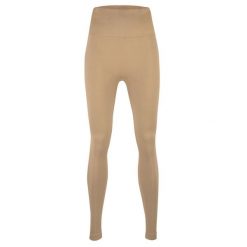 Legginsy Modelujące - Power Up! Bezszwowe. Brązowe legginsy damskie BESHAPED, bez wzorów, z nylonu. Za 179.00 zł.