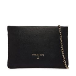 Torebka Patrizia Pepe. Czarne torebki do ręki damskie Patrizia Pepe, bez wzorów, bez dodatków. Za 729.99 zł.