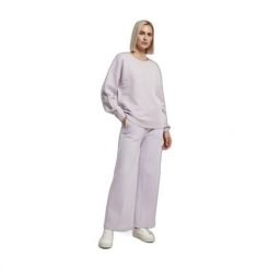 Sweter damski Urban Classics Chunky Fluffy. Fioletowe swetry nierozpinane damskie Urban Classics, na zimę, bez wzorów, bez kołnierzyka, bez ramiączek. Za 198.50 zł.