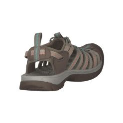 Buty do chodzenia damskie Keen Whisper. Brązowe obuwie trekkingowe damskie Keen, z materiału, bez zapięcia. Za 559.00 zł.