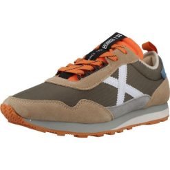 Buty MUNICH UM 93 Zielony. Zielone buty zimowe męskie munich, bez wzorów, ze skóry, bez obcasa, bez zapięcia. Za 490.99 zł.