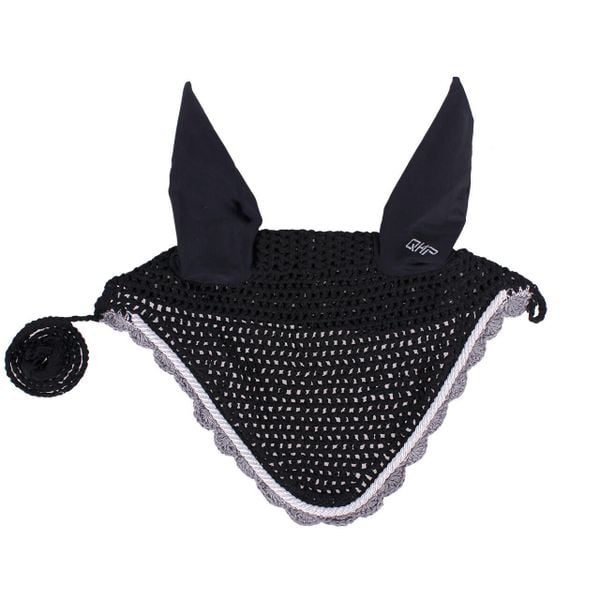 Czapka Q-essentials Color. Czarne czapki damskie QHP, bez wzorów, z bawełny, eleganckie. Za 108.50 zł.
