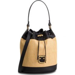 Torebka FURLA - Corona 1007807 B BVN1 O75 Beige/Onyx. Brązowe torebki do ręki damskie Furla, z aplikacjami, ze skóry, zdobione, bez dodatków. W wyprzedaży za 619.00 zł.