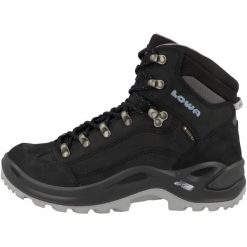 Buty trekkingowe damskie Lowa Renegade Gtx Mid. Czarne obuwie trekkingowe damskie Lowa, z gumy, za kostkę, bez zapięcia. Za 1,015.00 zł.