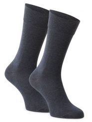 FALKE Skarpety pakowane po 2 szt. Mężczyźni Bawełna niebieski, 47-50. Niebieskie skarpety męskie Falke, bez wzorów, z bawełny. Za 69.95 zł.