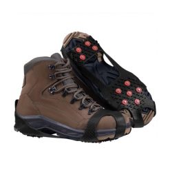 Nakładki zimowe Alpinus Hrebienok M/L 38-42. Czarne buty zimowe męskie Alpinus, na zimę, bez wzorów, bez obcasa, bez zapięcia. Za 39.00 zł.