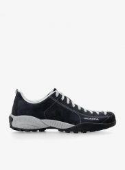 Buty outdoor męskie Scarpa Mojito Re-Shoes. Czarne trekkingi męskie Scarpa, ze skóry, bez zapięcia. Za 670.99 zł.