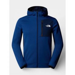 Sweter Męski The North Face M Mountain Athletics. Niebieskie swetry męskie The North Face, m, bez wzorów, sportowe, bez kołnierzyka, bez ramiączek. Za 449.00 zł.