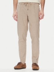 Trencz - beżowy. Brązowe płaszcze damskie Sinsay, l, bez wzorów, eleganckie, bez kołnierzyka, bez kaptura. Za 119.99 zł.