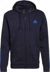 Adidas Bluza męska adidas Essentials Double granatowa H12249. Bluzy męskie Adidas, m, bez wzorów, bez ramiączek, bez kaptura. Za 213.83 zł.