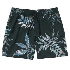 Spodenki kąpielowe męskie Volcom Baffle Trunk. Czarne kąpielówki męskie Volcom, bez wzorów, z elastanu, sportowe. Za 176.00 zł.