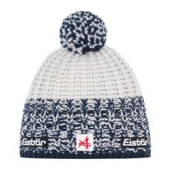 Czapka Eisbar Refocus Pompon MÜ SA. Niebieskie czapki damskie Eisbar, bez wzorów, z wełny, sportowe. Za 205.51 zł.