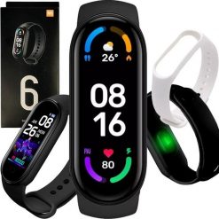 SMARTBAND M6 2x OPASKI. Smartbandy R2 Invest. Za 80.79 zł.