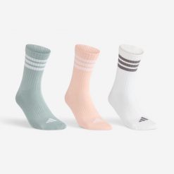 Skarpety sportowe tenis ADIDAS długie 3 pary. Skarpety męskie Adidas, bez wzorów, z bawełny. Za 59.99 zł.