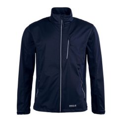 Kurtka softshell Pro-X Elements Dario. Niebieskie kurtki męskie PRO-X ELEMENTS, bez wzorów, z softshellu, bez kaptura, trekkingowe. Za 287.50 zł.