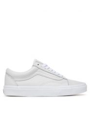 Vans Tenisówki Old Skool VN000E9TBPG1 Biały. Białe trampki i tenisówki damskie Vans, bez wzorów, ze skóry, bez zapięcia. Za 429.99 zł.