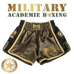 Spodenki do boksu tajskiego/kickboxingu Metal Boxe Extrem. Zielone szorty damskie METAL BOXE, bez wzorów, sportowe. Za 264.50 zł.