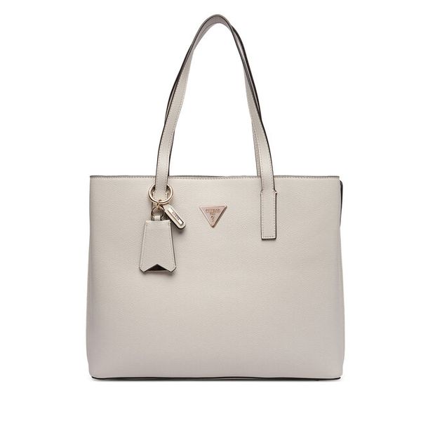 Torebka Guess. Brązowe shopperki damskie Guess, z aplikacjami, bez dodatków. Za 428.99 zł.