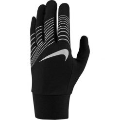 Rękawiczki do biegania męskie Nike Dri-Fit Lightweight. Czarne rękawiczki męskie Nike, bez wzorów. Za 176.00 zł.