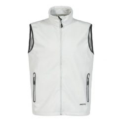 Kurtka softshell bez rękawów Musto Ess. Białe kurtki męskie Musto, bez wzorów, z softshellu, bez kaptura. Za 553.00 zł.