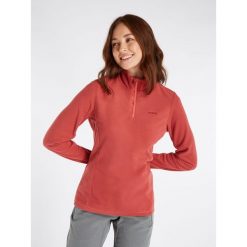 Bluza damska Protest MUTEZ 1/4 zip top. Brązowe bluzy damskie Protest, na zimę, m, bez wzorów, sportowe, bez ramiączek, bez kaptura. Za 189.99 zł.
