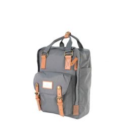 Plecak miejski Doughnut Macaroon - charcoal/caramel. Szare plecaki damskie Doughnut, bez wzorów, sportowe. Za 328.99 zł.