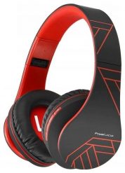 Słuchawki PowerLocus P2 bezprzewodowe Bluetooth/microSD/radio FM czarno-czerwone. Czarne słuchawki bezprzewodowe PowerLocus. Za 119.00 zł.