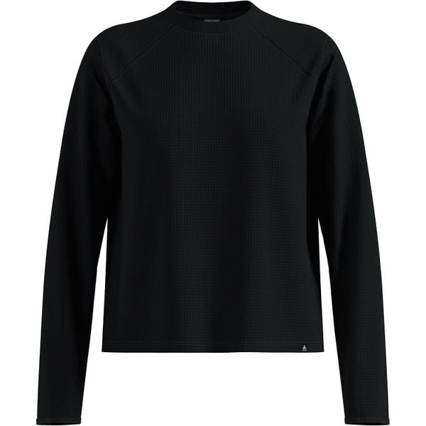 Bluza bez kaptura Odlo Mid Layer CUBIC. Czarne bluzy damskie ODLO, l, bez wzorów, z dzianiny, bez ramiączek, bez kaptura. Za 225.00 zł.