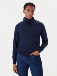 Robe di Kappa Golf 68118HW 194 Granatowy Regular Fit. Niebieskie swetry męskie Robe di Kappa, l, bez wzorów, z bawełny, bez kołnierzyka, bez ramiączek. Za 289.99 zł.