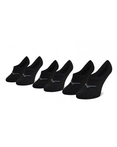 Skarpety Mizuno Super Short 3. Czarne skarpetki damskie Mizuno, bez wzorów, z elastanu. Za 34.99 zł.