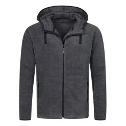 Męska Kurtka Power Fleece. Szare kurtki męskie Stedman, na zimę, m, bez wzorów, sportowe, bez kaptura. Za 231.99 zł.